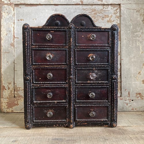 Victorian 'Tramp Art' Drawers