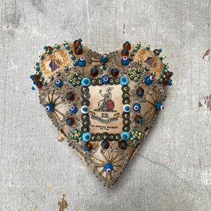 First World War Valentine Cushion -...