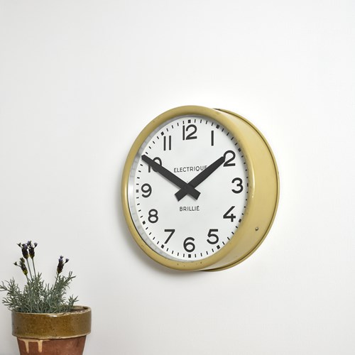 Antique Brillie French Kitchen Wall Clock – A