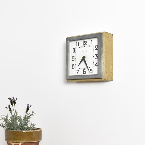 Antique Brillie French Kitchen Wall Clock – B