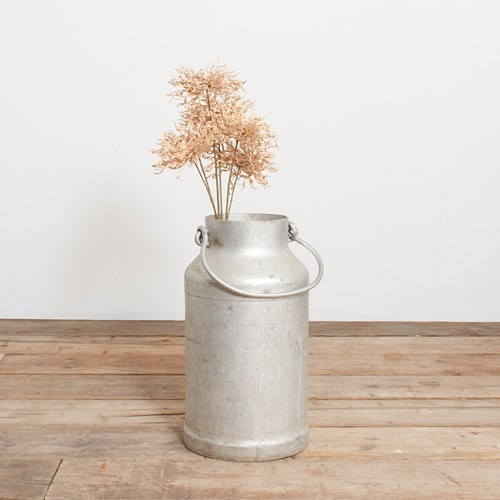 Vintage Aluminium Milk Churn -E