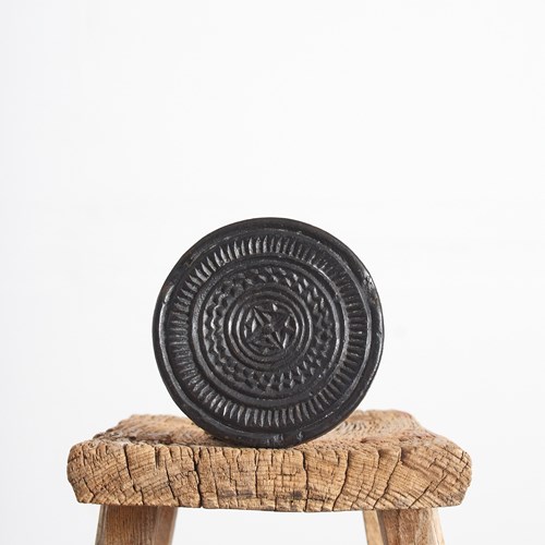 Antique Stone Coaster Trivet Chapati Mould – P