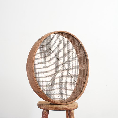 Vintage Garden Riddle Sieve- I  