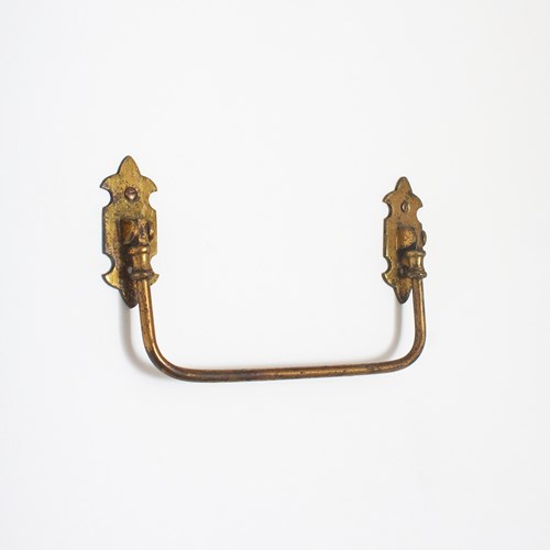Antique Brass Towel Rail