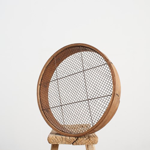 Vintage Garden Riddle Sieve- N