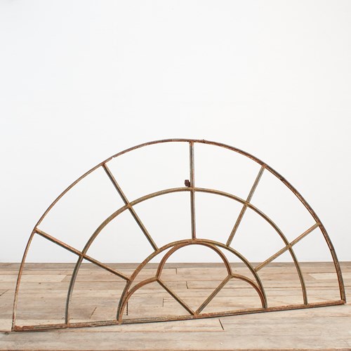 Antique Reclaimed Cast Iron Window Frame – A