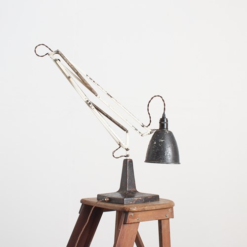 Original Antique Anglepoise Desk Lamp 1208 Model By Herbert Terry & Sons – A