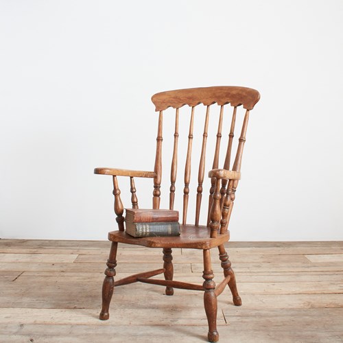 Antique Elm Windsor Chair