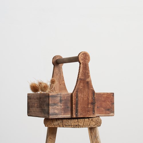 Vintage Wooden Garden Vegetable Trug