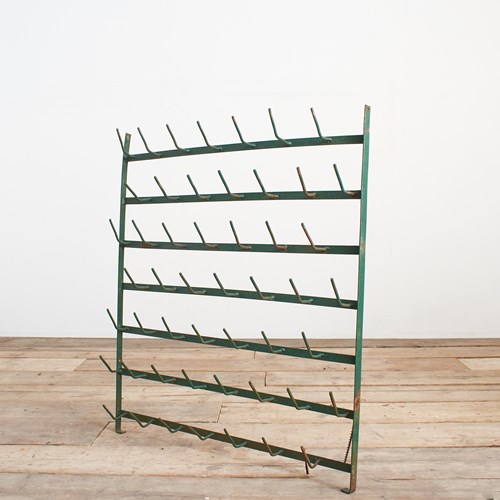 Antique Wall Bottle Drying Rack- B