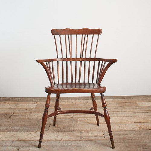 Antique Georgian Comb Back Windsor Chair