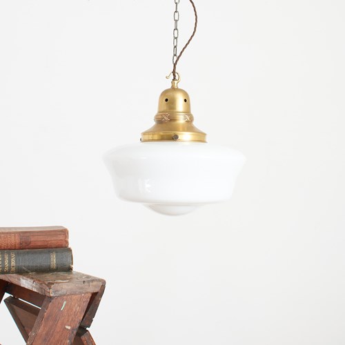 Antique Church Opaline Pendant Light – AU