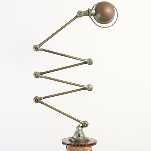 Articulated 6 Arm French Antique Jielde Floor Lamp – A