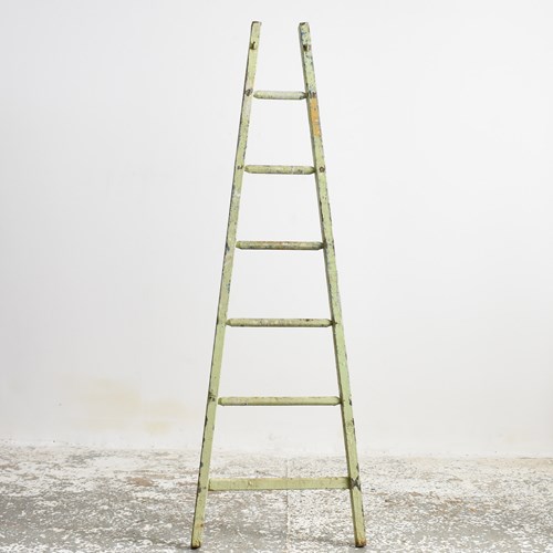 Vintage French Painted Ladder – A