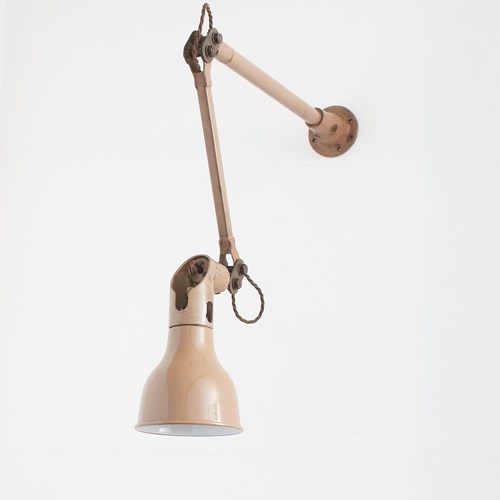 Antique Articulating Mek Elek Wall Light – Taupe