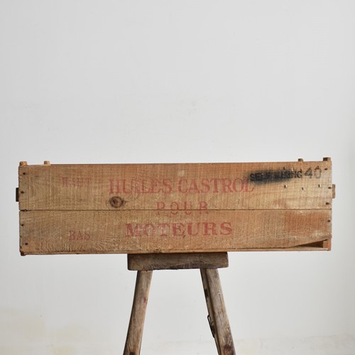 Castrol Antique Storage Crate
