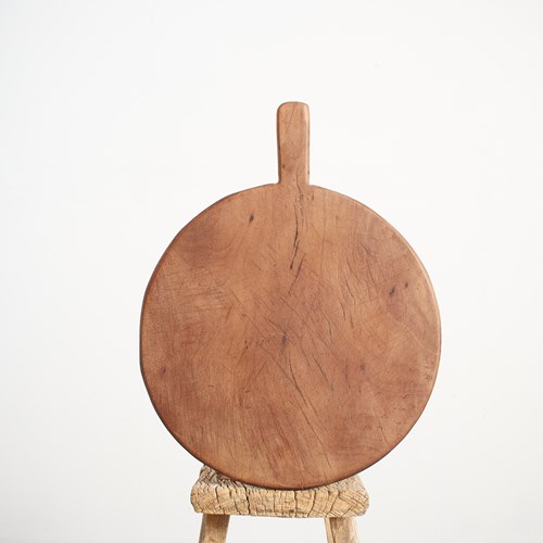 Reclaimed Antique Wooden Bread Chopping Board -AZ