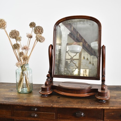 Large Antique Dressing Table Mirror