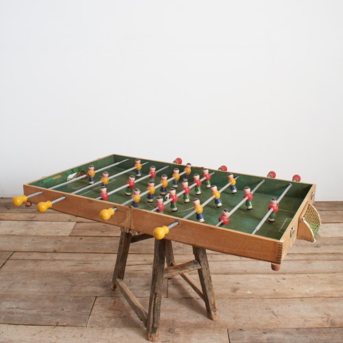 Vintage French Folding Table Football