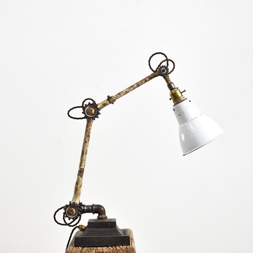 Original Cog Antique Dugdills Desk Lamp