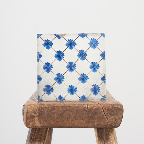 Antique French Rustic Farmhouse Tile – B