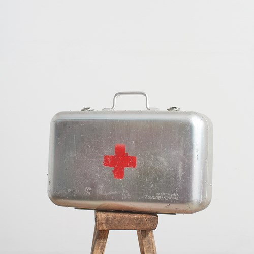 X Large Vintage Medical First Aid Box – A