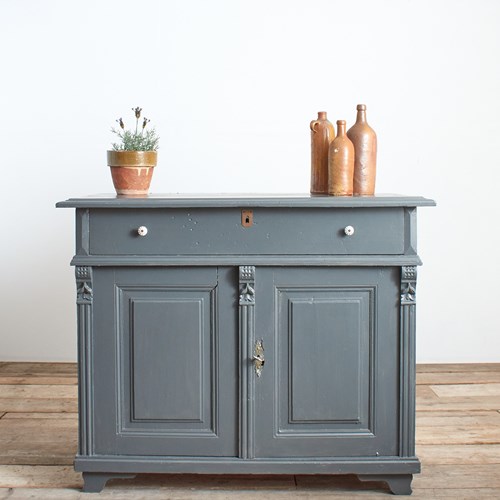 Rustic Vintage Painted Kitchen Sideboard