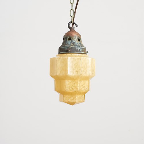 Art Deco Skyscraper Pendant Light