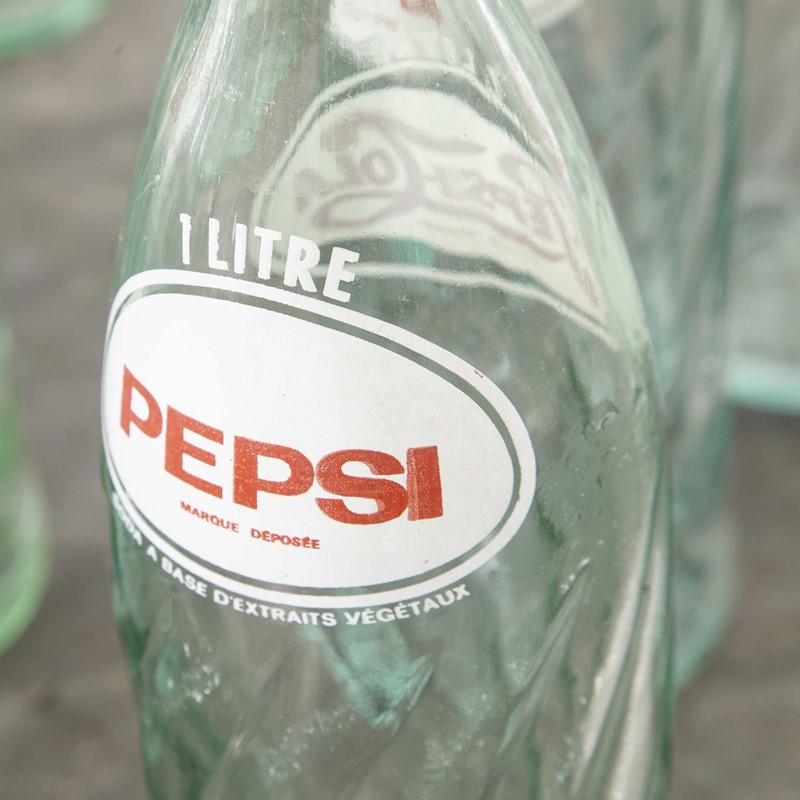 1960's Original Glass Pepsi Bottles Large QTY-merchant-found-1044f-main-637467450451797461.jpg