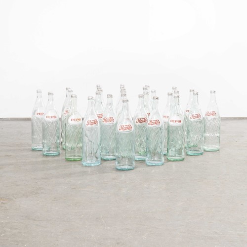 1960's Original Glass Pepsi Bottles Large QTY