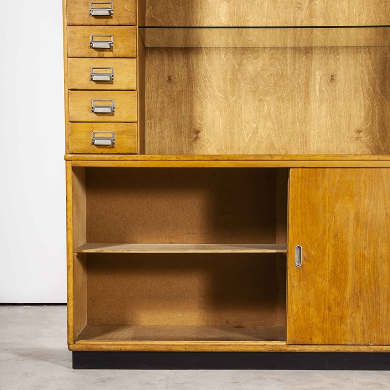 1950’s Large Chemists Birch Display Cabinet Shelf-merchant-found-1053a-main-637577881157532302.jpg