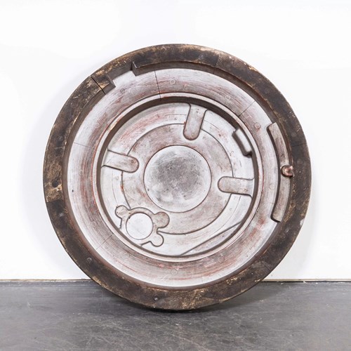  1960'S Large Industrial Casting Foundry Mould - (Mould 1080.25)
