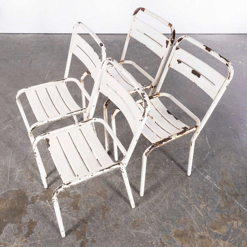 1950'S French  White Metal Stacking Outdoor Chairs - Set Of Four-merchant-found-11604d-main-638247919504884169.jpg