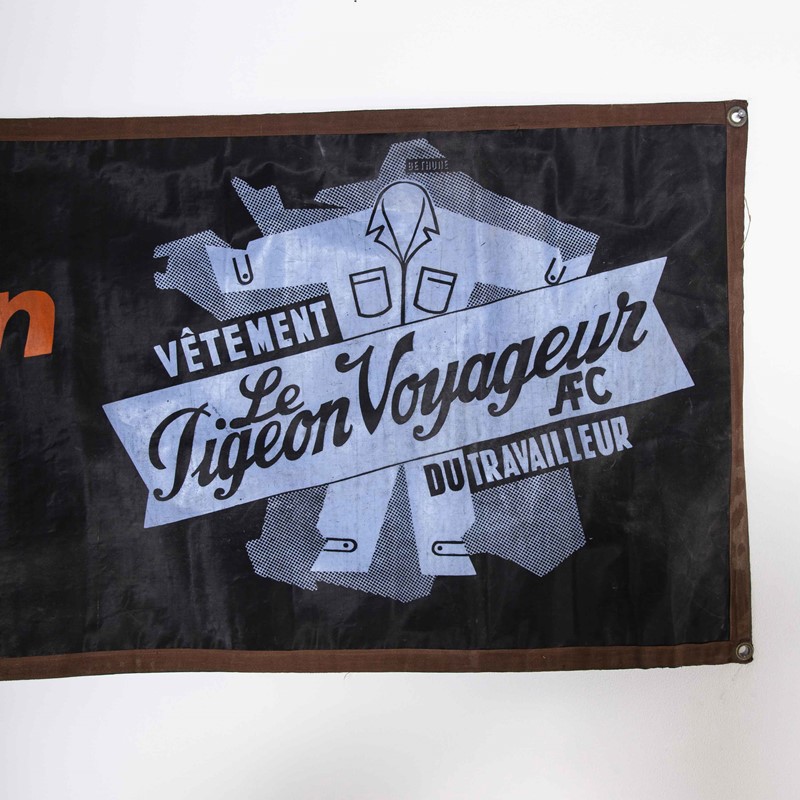 1950's Canvas Advertising Banner - Pigeon Voyageur-merchant-found-11973c-main-637655699284088854.jpg