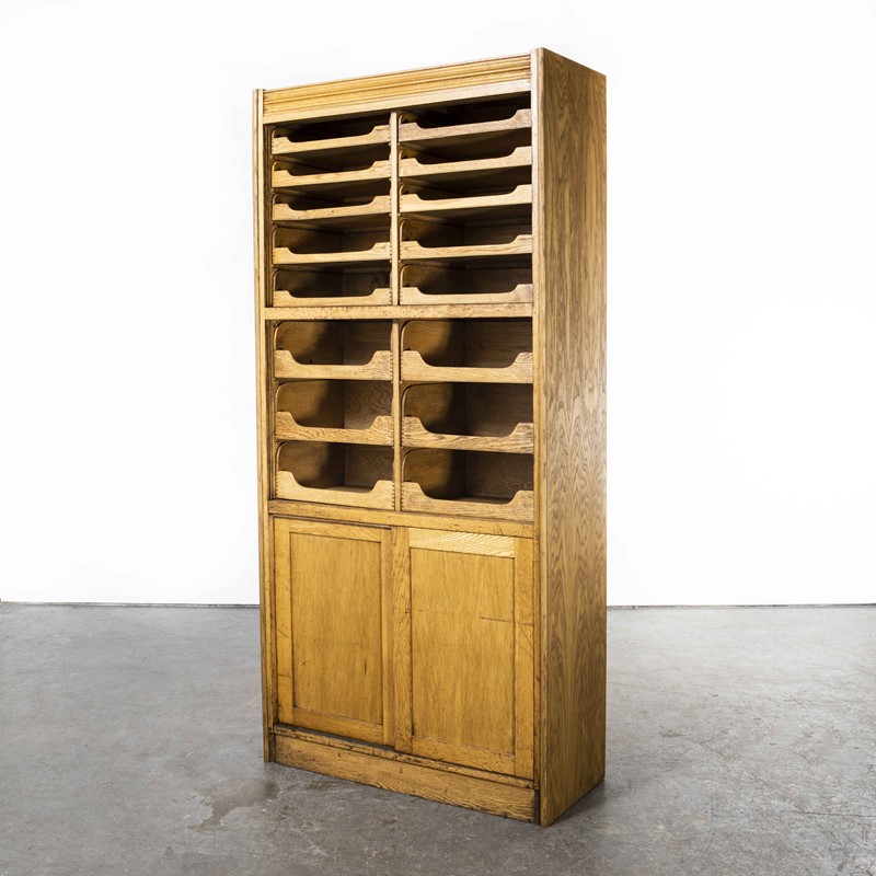 1950's Tall English Shelved Cabinet - Model 1244.1-merchant-found-12441y-main-637728190099794523.jpg