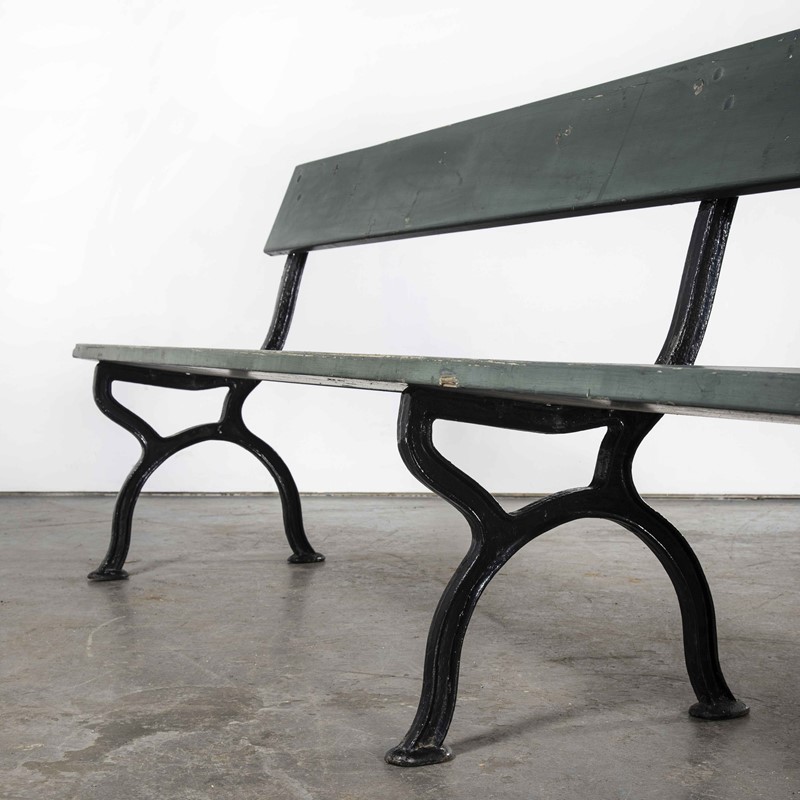 1960’s Long Green Station Bench With Cast Legs-merchant-found-1326a-main-637684433522313139.jpg