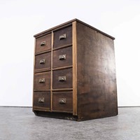 1940's Workshop Chest Of Drawers - Eight Drawer