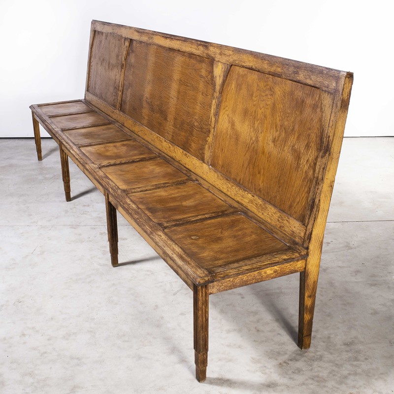 1930's Luterma Large French Oak Bench (Model 1510)-merchant-found-1510c-main-637740620212539442.jpg