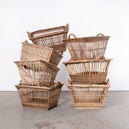 Original French Handmade Willow Baskets