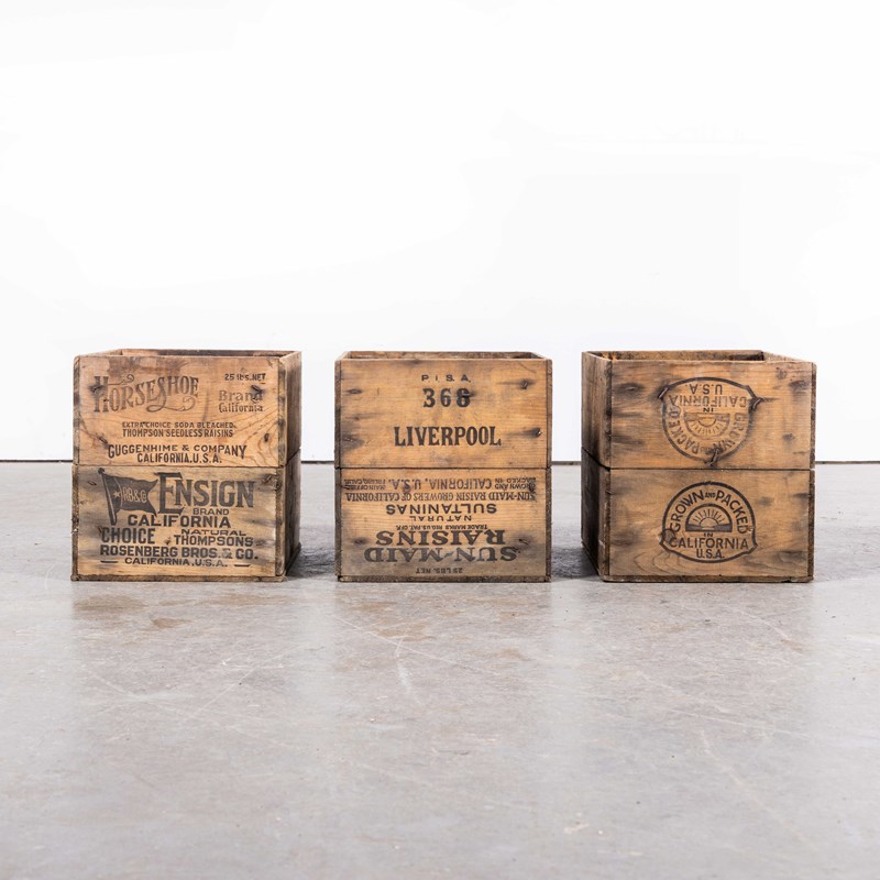 1950'S American Branded Produce  Crates - Various Quantities Available-merchant-found-1561f-main-638225046052052119.jpg