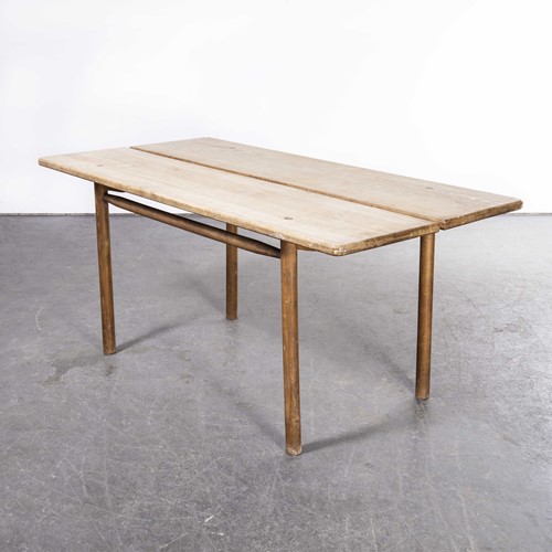 1950'S Oak Table By Gautier-Delaye (Model 1604)