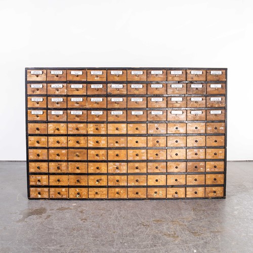 1950's Large Cabinet - One Hundred Drawers (1672)