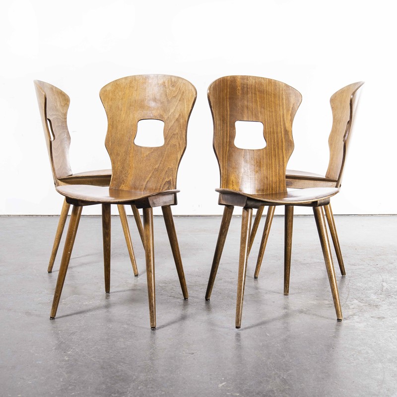1950's French Baumann Oak Chair - Set Of Four-merchant-found-17514y-main-637934286925682564.jpg
