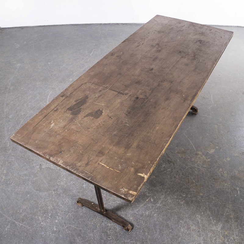 1950's Cast Base French Rectangular Table (1756)-merchant-found-1756d-main-637934295993137062.jpg