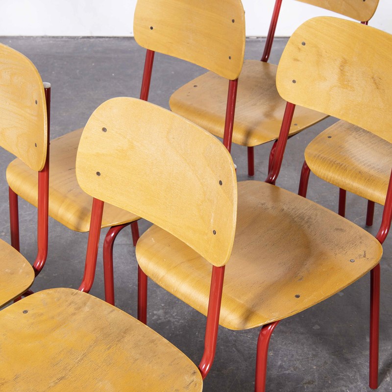 1970's Czech Industrial Chairs - Red - Set Of Six-merchant-found-18106a-main-637949821788193893.jpg