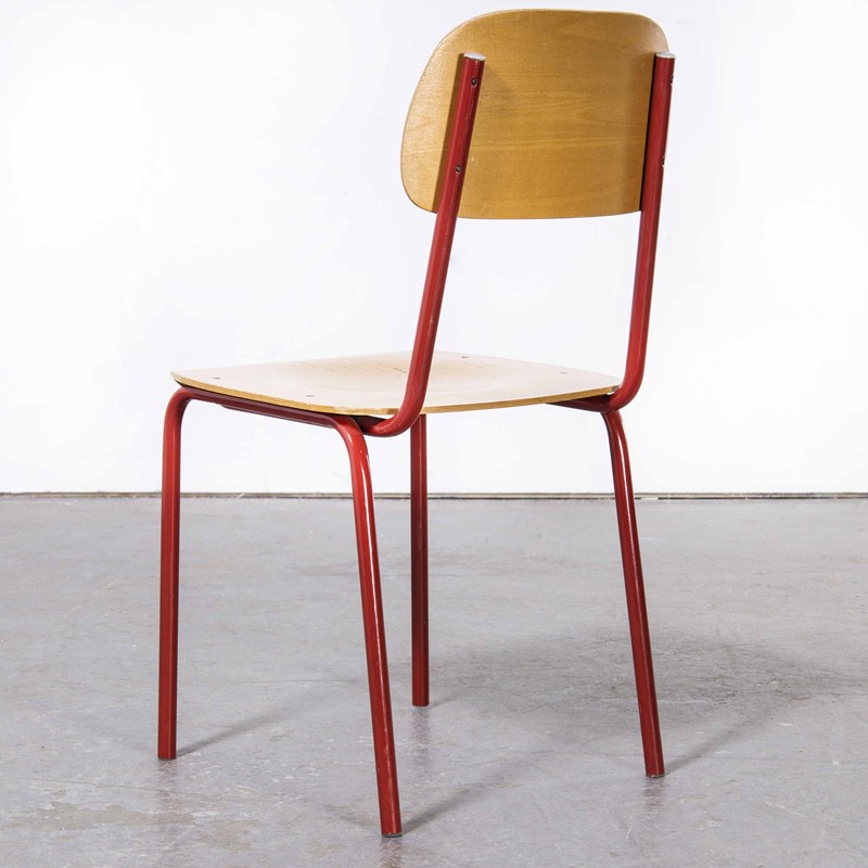 1970's Czech Industrial Chairs - Red - Set Of Six-merchant-found-18106i-main-637949821562570690.jpg