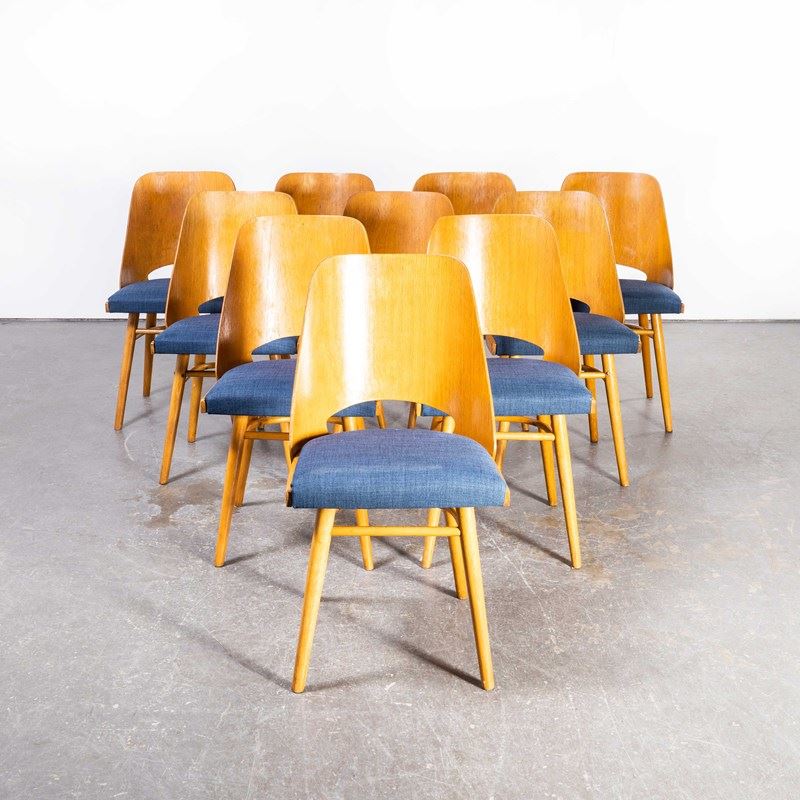 1950'S Re -Upholstered Thon Light Oak Dining Chairs By Radomir Hoffman - Set Of -merchant-found-1880c-main-638360655685326300.jpg