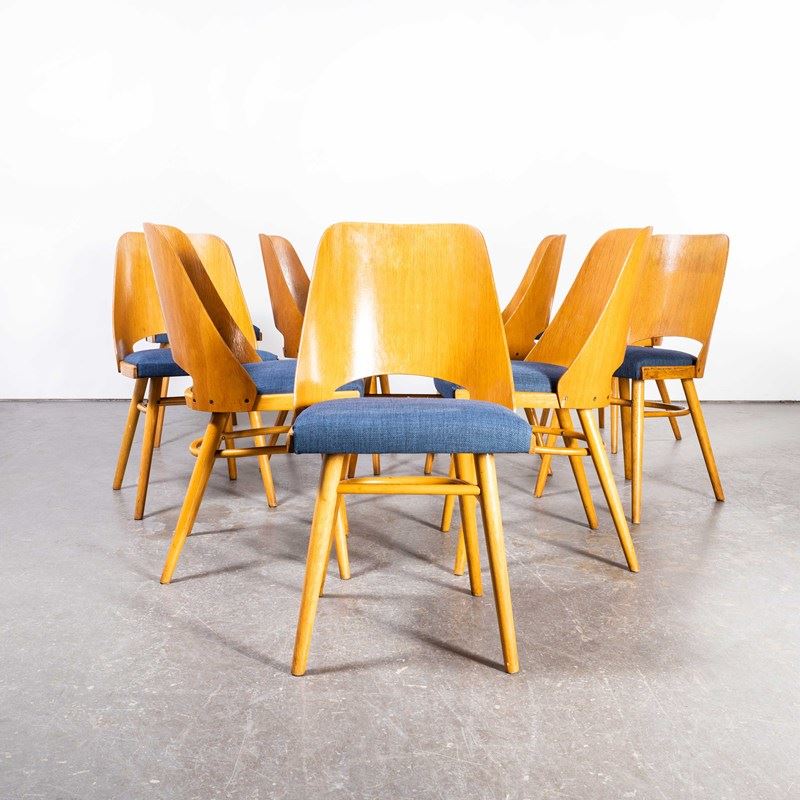 1950'S Re -Upholstered Thon Light Oak Dining Chairs By Radomir Hoffman - Set Of -merchant-found-1880g-main-638360655888449530.jpg