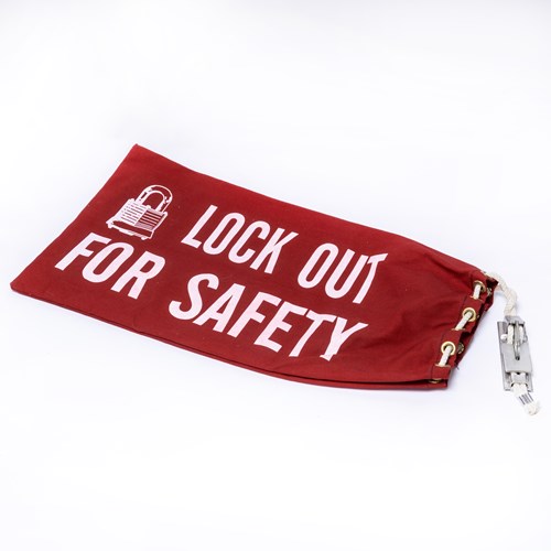 Vintage American Lock Out For Safety Bag