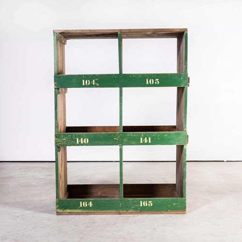 1920'S Late Victorian Pigeon Hole Unit - Storage - Shelving Unit (Model 29)